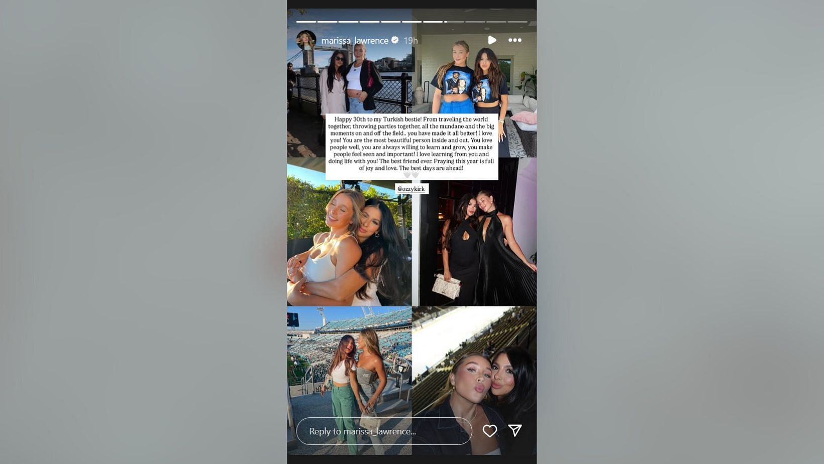 Trevor Lawrence's wife Marissa opens up about loving bond with Ozzy Kirk (Image Credit: Marissa/IG)